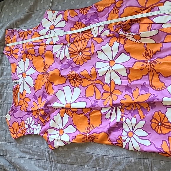 Vintage Shaker Square Floral Print Dress - Picture 10 of 14